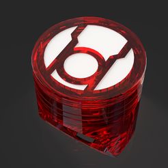 RING1.jpg Fichier STL Anneau de lanterne rouge avec lumière LED・Plan pour imprimante 3D à télécharger, razalt