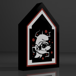 1.png Fichier 3D Lampe Schtroumpf Fille・Design à télécharger et à imprimer en 3D