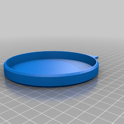 circular_dust_cover_-_magnifying_glass_lamp_cover.png Free STL file Circular dust cover - magnifying glass lamp cover・3D printing model to download