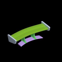 1.jpg Fichier OBJ gratuit Aile pour GTR 35・Objet imprimable en 3D à télécharger