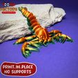 PRINT.IN.PLACE NO SUPPORTS FLEXI PRINT-IN-PLACE SEA SCORPION