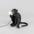 sm2.jpg Файл STL Seletti - Monkey Lamp - Lampara de mono・Идея 3D-печати для скачивания