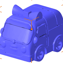 robocar - Amber (3).png STL file Amber, Robocar Poli・3D printer model to download
