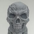 1.jpg Файл STL Horror Skull・Модель 3D-принтера для скачивания