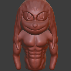 front.png Download STL file Buff Knuckles • 3D printer model, TheLankySculptor