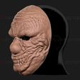 10.jpg Zombie Bloody Clown Mask - Scary Halloween Cosplay 3D print model