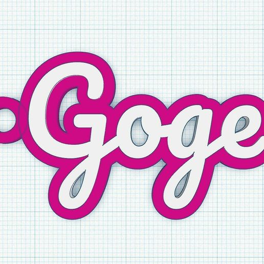 Goge.jpg Porte-clés fantaisie - Goge