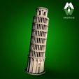 pisa-pic1.jpg Free 3D file Leaning Tower of Pisa - Italy・Design to download and 3D print