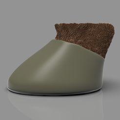 pezuña.187.jpg Файл STL Матовое копыто・Шаблон для загрузки и 3D-печати