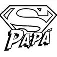 LPL Super Dad - Father's Day Super Dad - Father's Day - Cookie Cutter - Cookie Cutter