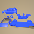 A004.png OPEL CORSA B  Hatchback 1998 PRINTABLE CAR IN SEPARATE PARTS
