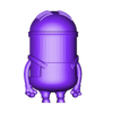 Minion_Dave__bottom_half.stl Миньоны Дэйва (секретный ключ)