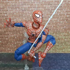 STL file Spider-Man (Retro) Marvel Legends Scan 🩻・3D print object to  download・Cults