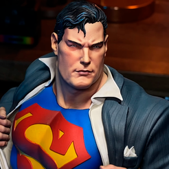 1.png Archivo STL Superman Impresión 3D・Plan de impresión en 3D para descargar