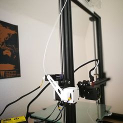 Spptty Kit d'extrudeuse d'imprimante 3D Extrudeuse de filament de