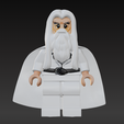 Screenshot_1.png LEGO Gandalf the White 3D Printable Model - Fast 15cm High, 2.0mm Nozzle Optimized