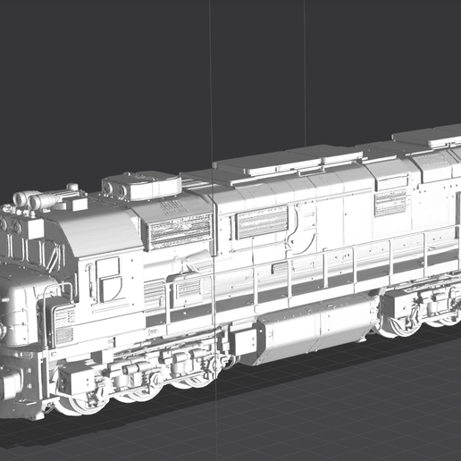 Diesel Electric Train - Locomotive