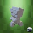 Slayt3.jpg MINECRAFT COOL CREEPER KEYCAHIN