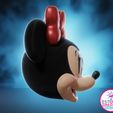 3.jpg MINNIE MOUSE MASCOT-HELMET/ MICKEY BOBBLE HEAD