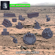 Diapositiva3.png STL file Desert item bundle (Pre-supported DeFenceee!!! decorations)・3D printing idea to download