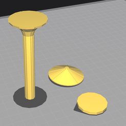 water_tower_type_2.jpg Fichier STL Château d'eau du Moyen-Orient type 2 pour 6 mm / 1/285・Design pour imprimante 3D à télécharger