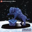 leopard_render.jpg Winter Monsters - Tabletop Miniatures 3D Model Collection