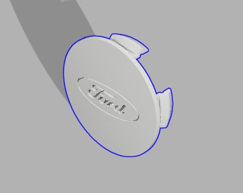 [AUTO 3D] Ford Ranger Hub Cap