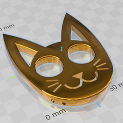 Clipboard01.jpg STL file Gato Defensa personal / Self-defence Cat・3D printer design to download