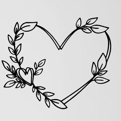 Heart for Mother's Day 3D model