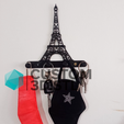 torre-ifel.png STL file Eiffel Tower key holder / Eiffel Tower key holder・3D printing idea to download