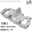 cults3d-Rendervorlage-1-0.png Type 7 w ice cleats workable track in 1/35th scale for Panzer III and Panzer IV