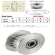20GT2_pulley.png HyperCube XY Idler for GT2 pulleys (natural belt orientation)