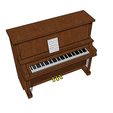 2.png Beethoven PIANO KEYBOARD THEATER WORK SCORE MUSIC SYMPHONY SCIFI TECHNOLOGY Mozart 3D MODEL Y