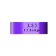 30.stl FX Wildcat / Crown single shot magazine