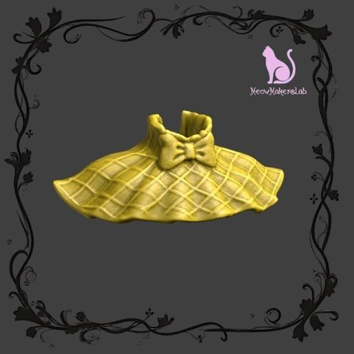 Cape with Bow, compatible with Monster High