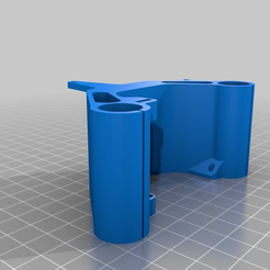 bdb37e56261ec7f26b91fef17f867644.png Free STL file Anet E3D x-Carriage (modified removed endstop mount and reinforced belt mounts)・3D printing template to download