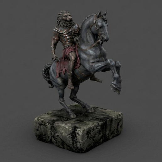 Vine Goetia Demon STL Statue