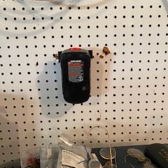 Black & Decker MAX 20V Battery Charger Holder (with 1 pegboard