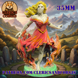 Your-paragraph-text-236.png The Fire Dancer: 35mm Sorcerer, Fire Elemental, or Cultist Mini for D&D, Spellcasters, and Elemental Campaigns (Pre-Supported)