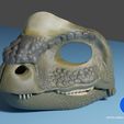 Pachy-Render2.jpg Pachycephalosaurus wearable dino mask