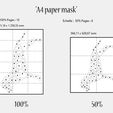 geometric-dog_Staffy-AmStaff_papermask.jpg Fichier STL gratuit Art mural géométrique pour chien - "Staffy-AmStaff style" :・Design à télécharger et à imprimer en 3D