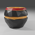 LOW-4.png Lowpoly / Normal Luxury Ball Vase