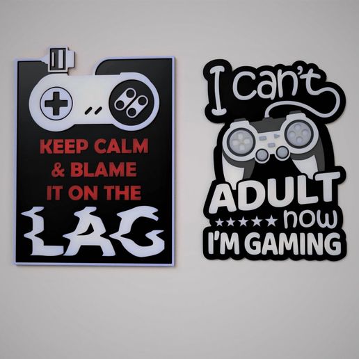 I'M GAMING Gaming - Wall Art - Version 1