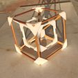 c1.jpg Free STL file Hypercube of edges・Object to download and to 3D print