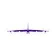 Boeing B-52 Stratofortress.obj Boeing B-52 Stratofortress