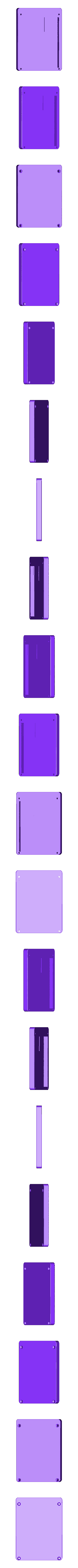 SiCK-PAD-bottom.stl Teclado mecânico - SiCK-PAD