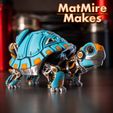 MatMireMakes_RoboTortoise-0192.jpg RoboTortoise, Articulado, Imprimir no local, Robô tartaruga Flexi giro