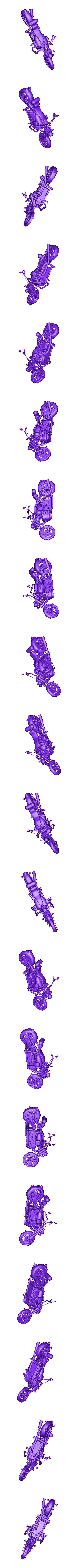 Byke.stl チョッパーバイク