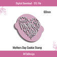 2.png Mothers Day 03 Cookie Stamp, icing, cookies and cakes, biscuits