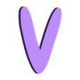 V (1).stl Universal Light Letters A-Z 0-9